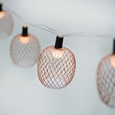 Imagem de CONJUNTO DE LUMINÁRIAS COM 10 PEÇAS A PILHA COBRE 42642 GRILLO - Grillo Ltda