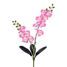 Imagem de HASTE ORQUÍDEA X2 CETIM ROSA 50CM 46410 GRILLO - Grillo Ltda