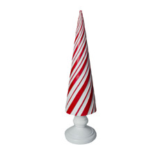 Imagem de MINI ARVORE PEDESTAL CANDY NATALINA DE RESINA 10X10X41CM - CROSS  - Cross Comercial Ltda