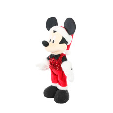 Imagem de MICKEY NATALINO COM GORRO VERMELHO E COLETE DE LANTEJOLAS VERMELHAS  - CROMUS - Cromus Embalagens Ind E Com Ltda
