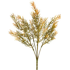 Imagem de HASTE DE FOLHAS AMARELAS OUTONADAS DE PLÁSTICO 33X10CM - GRILLO - Grillo Ltda