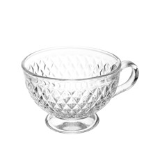 Imagem de XÍCARA DE CAFÉ SPIKES 80ML DE CRISTAL 4,5X9X7CM - WOLFF - Rojemac Impotacao E Exportacao Ltda