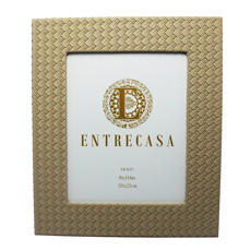 Imagem de PORTA RETRATO RETANGULAR DECORATIVO DE MDF OFF WHITE 20X25CM - ENTRECASA - Inverno Verao Comercio De Modas E Decoracao Eireli
