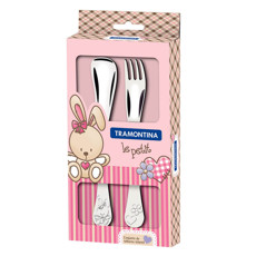 Imagem de JOGO DE TALHERES AÇO INOX COM 2 PEÇAS LE PETIT - Tramontina Farroupilha S-A Inp Met