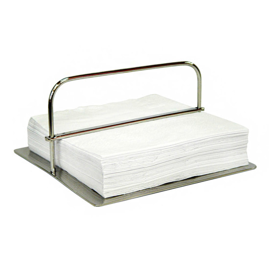Imagem PORTA GUARDANAPO PATTI PEQUENO 13,5CM INOX RIVA