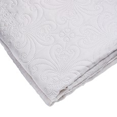 Imagem de COLCHA DENVER ULTRASONIC CASAL 220X240CM BRANCO RAFIMEX - Rafimex Comercial Imp E Exp Ltda