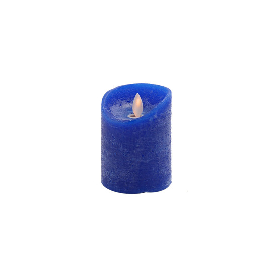 Imagem CONJUNTO DE VELAS NATALINAS COM LED COM 3 PEÇAS AZUL 46297 GRILLO