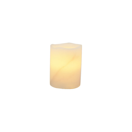 Imagem CONJUNTO DE VELAS NATALINAS COM LED COM 3 PEÇAS BRANCO 46292 GRILLO