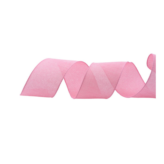 Imagem FITA DECORATIVA NATURAL ROSA 6,3CM 48169 GRILLO