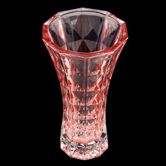 Imagem VASO CRISTAL DE CHUMBO DIAMANT AMETISTA 15X26CM WOLFF