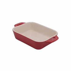 Imagem de TRAVESSA RETANGULAR 14X11CM CEREJA CERÂMICA 0,4L STAUB ZWILLING  - Zwilling J A Henckels Brasil Prod De Coz E Bel Ltda