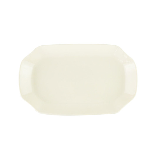 Imagem TRAVESSA DE PORCELANA NEW BONE FILIPINAS BRANCO 33X19X4CM LYOR