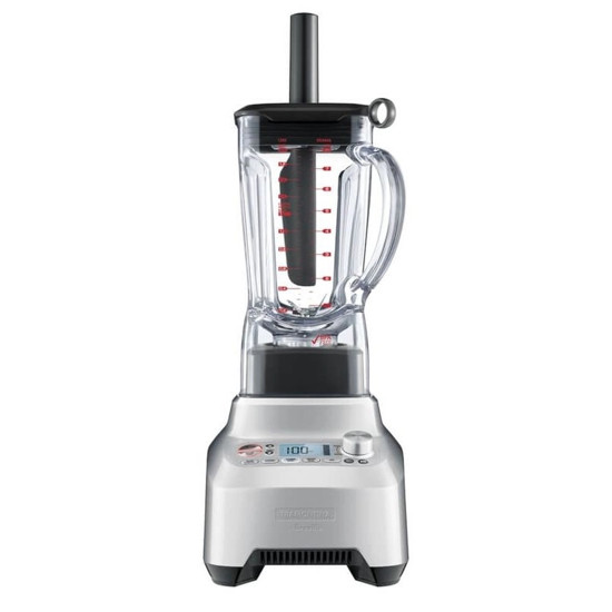 Imagem LIQUIDIFICADOR TRAMONTINA BY BREVILLE PRO CHEF EM ALUMÍNIO FUNDIDO FOSCO COM COPO DE TRITAN 2L 