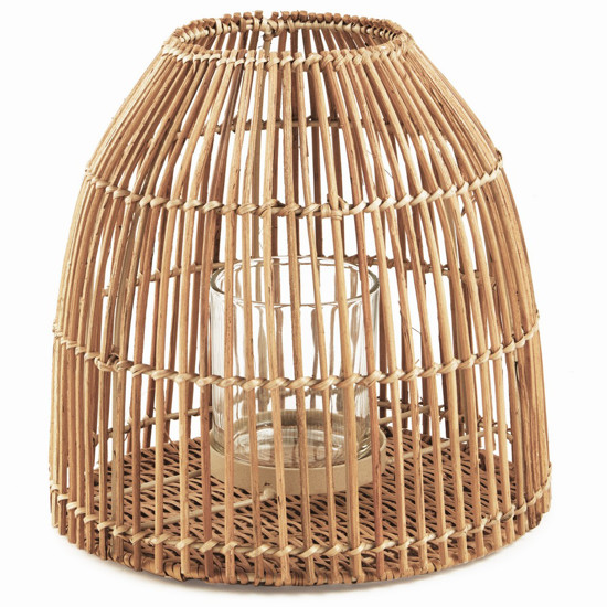 Imagem LANTERNA EM RATTAN 27 X 27 CM- MART
