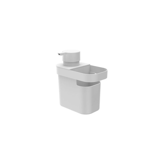 Imagem DISPENSER PARA DETERGENTE E ORGANIZADOR DE PIA TRIUM 650 ML OU - BRANCO