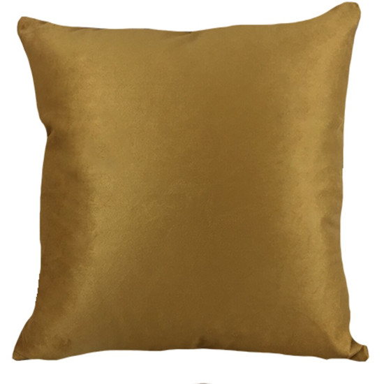 Imagem ALMOFADA VELUDO SOFT LISO 52X52 CM COR DOURADO 