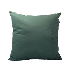 Imagem de ALMOFADA VELUDO SOFT LISO 52X52CM COR VERDE  - B H Turqueto Decoracoes Me