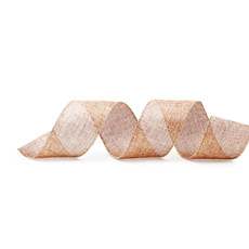 Imagem de FITA NATALINA LISA CRU 6,3CM X 914CM - CROMUS  - Cromus Embalagens Ind. E Com. Ltda