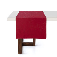 Imagem de TRILHO DE MESA/CAMINHO DE MESA DE NATAL KARSTEN VERÍSSIMO VERMELHO 50X1,60M  - Karsten S.A 