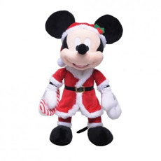 Imagem de MICKEY NOEL COM CANDY CANE COR VERMELHO, BRANCO E PRETO 13X30X34CM  - Cromus Embalagens Ind. E Com. Ltda