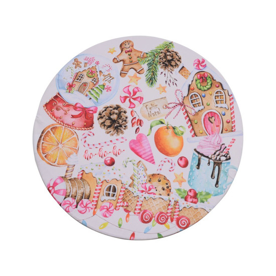 Imagem SOUSPLAT COM BASE 35CM NATAL DOCES