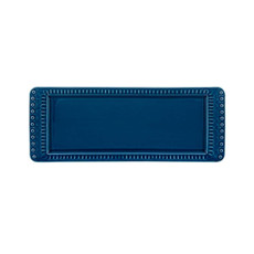 Imagem de TRAVESSA BORDALLO PINHEIRO COR AZUL ATLANTICO 45X18X3CM  - Vaa Brasil Comercio Importacao E Esportacao Sa