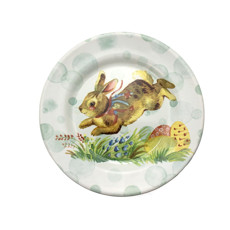 Imagem de JOGO DE PRATO PARA SOBREMESA 20CM COLOR RABBITS ALLEANZA 6 PEÇAS  - Ceramica Alleanza Ltda -Epp