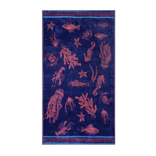 Imagem TOALHA PRAIA ATLANTIC BLUE 100/180CM PAD.1 - BUDDEMEYER S A