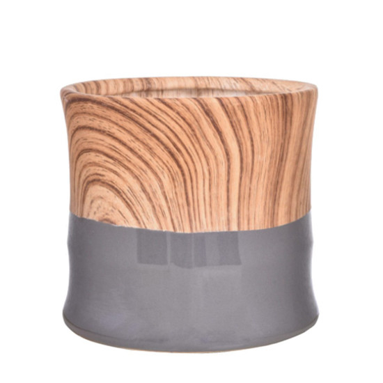 Imagem VASO DECORATIVO BOHO 13CM INV NEVOA EM CERÂMICA - GRILLO 