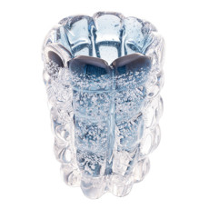 Imagem de VASO DE VIDRO ITALY AZUL 10CM X 15CM - LYOR - Coliseu Presentes Ltda