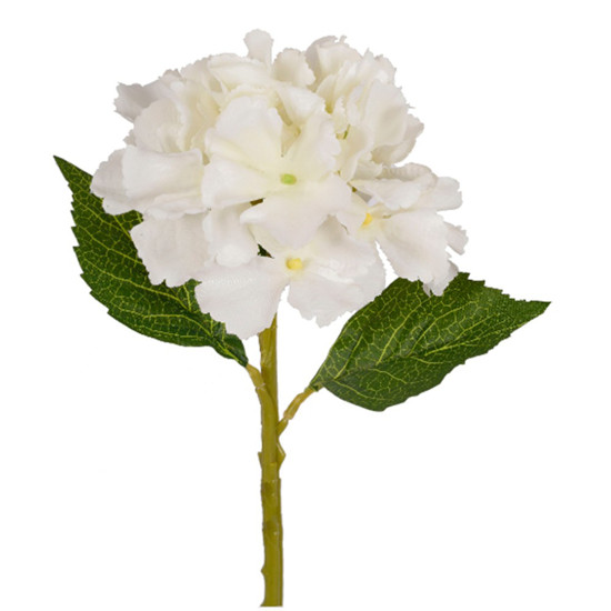 Imagem HASTE HORTENSIA SILVESTRE CREME 14X14X33CM - GRILLO 53581