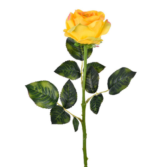 Imagem HASTE ROSA COLOMBIANA AMARELO 15X15X56CM - GRILLO 50256