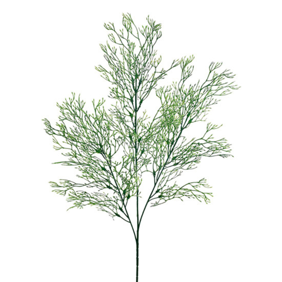 Imagem HASTE DECORATIVA DE CAPIM VERDE EM PLÁSTICO MOLDÁVEL 70X15 CM - GRILLO