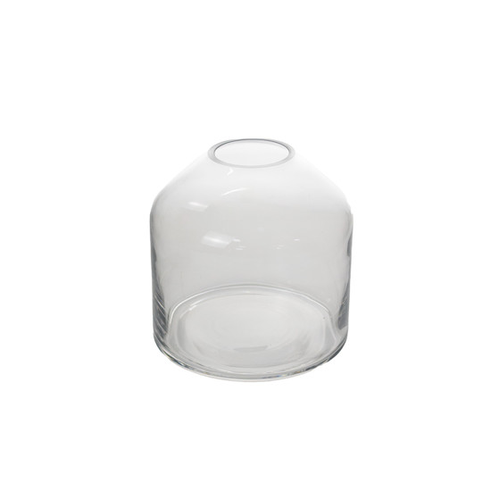 Imagem VASO DECORATIVO DE VIDRO TRANSPARENTE 18X18X18CM - GRILLO 54753