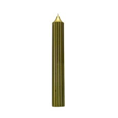 Imagem de CONJUNTO DE VELAS NATALINA COR BRANCO DOURADO 2 PEÇAS DE 4X25CM - GRILLO 55032 - Grillo Ltda