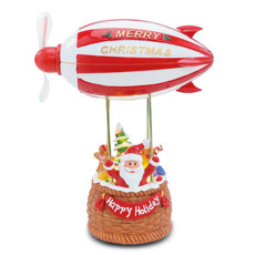 Imagem de BALÃO COM PAPAI NOEL HAPPY HOLIDAY COM SOM, MOVIMENTOS E MUSICA MOVIDO A PILHA 21CM - CROMUS  - Cromus Embalagens Ind. E Com. Ltda