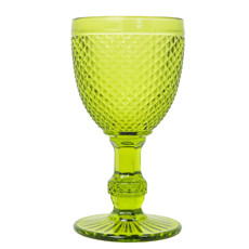 Imagem de TAÇA EM VIDRO COR VERDE 8,5X8,5X16,5CM - GRILLO 55149 - Grillo Ltda