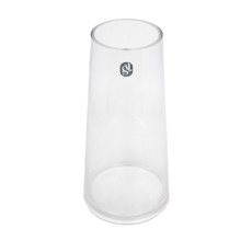 Imagem de VASO DECORATIVO DE VIDRO TRANSPARENTE 14X9,5X28CM - GRILLO 54268 - Grillo Ltda