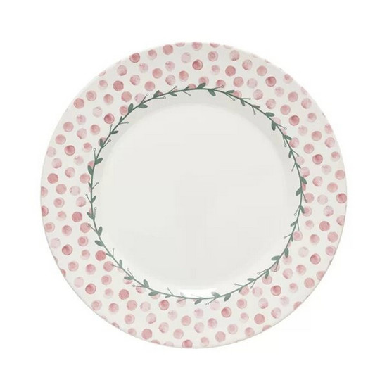 Imagem PRATO RASO COPA E CIA AQUARELLE EM CERÂMICA MEMÓRIAS DE PÁSCOA POÁ ROSA