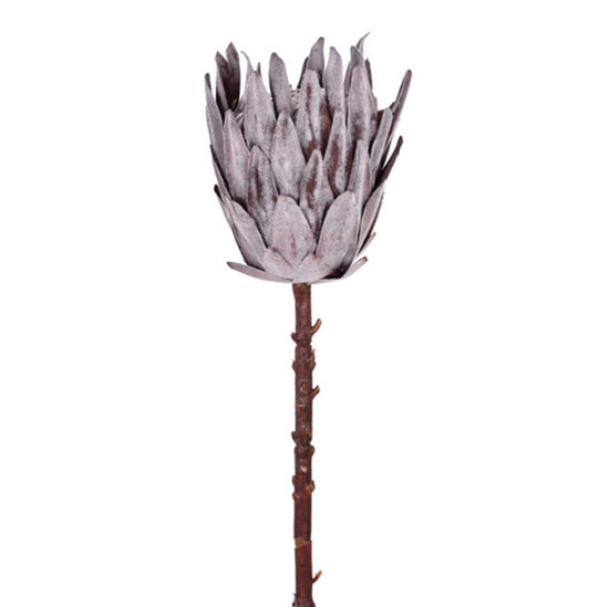 Imagem HASTE PROTEA FLOCADA CINZA 16X56CM GRILLO 55373