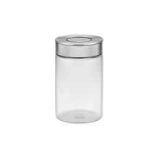 Imagem de POTE DE VIDRO PUREZZA COM TAMPA DE AÇO INOX 1L - TRAMONTINA - Tramontina Nordeste S A