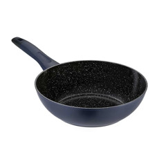 Imagem de PANELA WOK ANTIADERENTE PARA INDUÇÃO 28 CM EVERYDAY AZUL - OXFORD - Oxford Porcelanas Espirito Santo Ltda