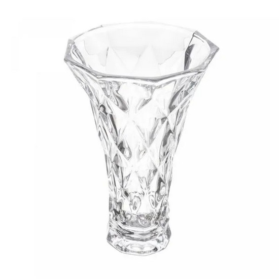 Imagem VASO DECORATIVO DE VIDRO DIAMOND 13CM X 20CM