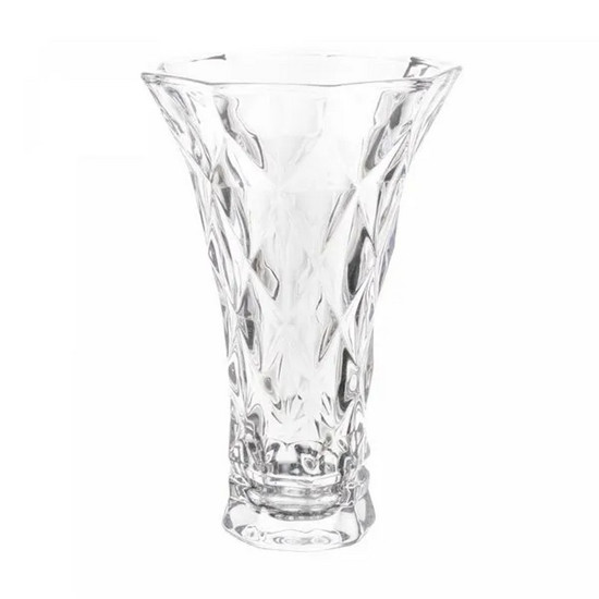 Imagem VASO DECORATIVO DE VIDRO DIAMOND 13CM X 20CM