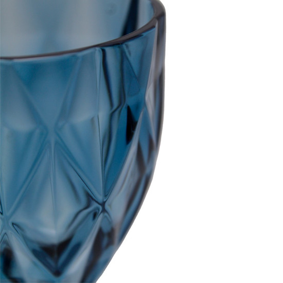 Imagem TAÇA EM ACRÍLICO DIAMOND COR AZUL 330ML