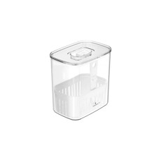 Imagem de ORGANIZADOR DE TEMPEROS 1,5L CLEAR FRESH OU 10 X 14,5 X 15CM NATURAL  - Martiplast Industria E Comercio De Plast