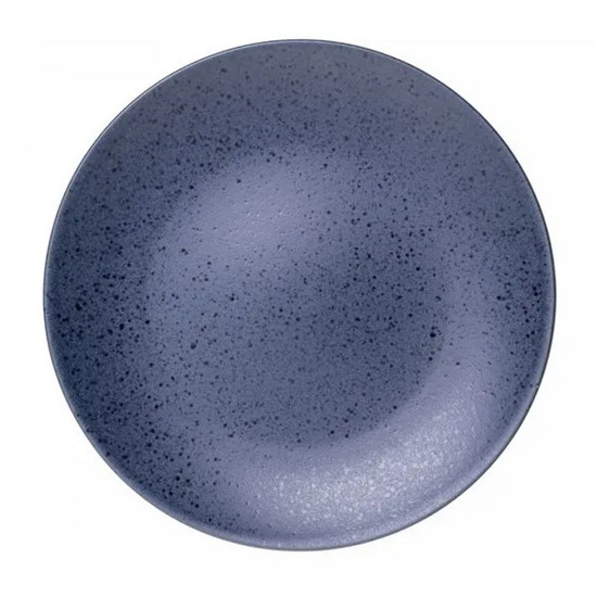 Imagem PRATO RASO DE CERÂMICA MIST AZUL MATTE 27CM