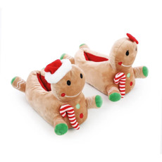 Imagem de PANTUFA GINGERBREAD EM POLIÉSTER 32-33 2 PEÇAS - CROMUS  - Cromus Embalagens Ind. E Com. Ltda