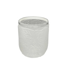 Imagem de CONJUNTO DE 6 COPOS BAIXOS PARA WHISKY COR BRANCO FOSCO 8X8X10 CM - Cross Comercial Ltda