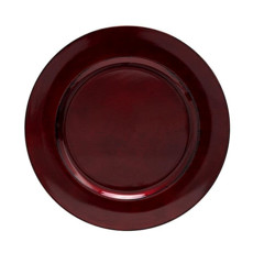 Imagem de SOUSPLAT BASIC ROUGE ANTIQUE DE POLIPROPILENO 33CM  - Copa Industrial Ltda